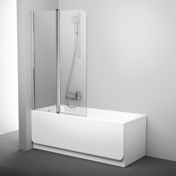 Шторка для ванной Ravak Chrome 7QLA0C00Z1 CVS2-100 L Transparent