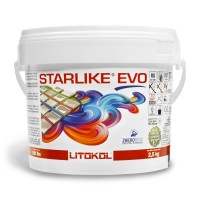 Затирка для плитки Litokol STARLIKE EVO 125/2.5кг серый цемент