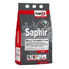 Затирка для швов Sopro Saphir 9502A серебро серый №17 (4 кг)