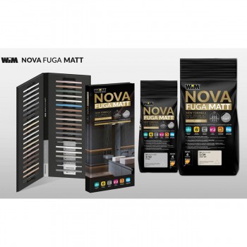 Затирка WIM Nova Fuga Matt 1/22 черная 2кг.