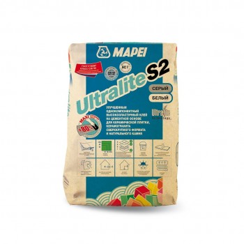 Клей Mapei Ultralite S2 Grey 15кг.