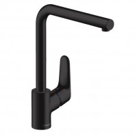 Смеситель для кухни Hansgrohe Focus 280 с поворотным изливом, черный матовый (31817670)
