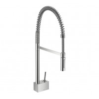 Смеситель для кухни AXOR Starck 240 Semi-Pro, хром (10820000)