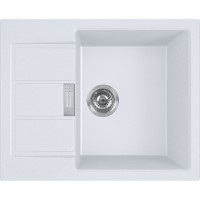 Кухонна мийка FRANKE SIRIUS 2 S2D 611-62 оборотна, біла (143.0627.382) 620х500 мм.