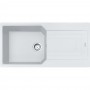 Кухонная мойка FRANKE URBAN UBG 611-100 XL оборотная, белая (114.0701.794) 1000x500 мм.