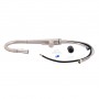 Змішувач для кухні Qtap Evicka з висувним виливом QTEVI91103UN Brushed Nickel PVD