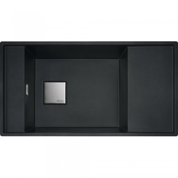 Кухонна мийка FRANKE FRESNO FSG 611 оборотна, онікс (114.0652.619) 877х495 мм.