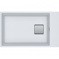 Кухонна мийка FRANKE KUBUS 2 KNG 110-62 оборотна, біла (125.0517.098) 760х460 мм.