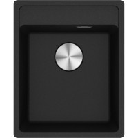 Кухонная мойка FRANKE MARIS MRG 610-37 TL оникс, врезной монтаж (114.0668.861) 410х510 мм.