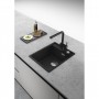 Кухонная мойка FRANKE MARIS MRG 610-37 TL оникс, врезной монтаж (114.0668.861) 410х510 мм.