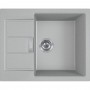 Кухонна мийка FRANKE SIRIUS 2 S2D 611-62 оборотна, сіра (143.0627.383) 620х500 мм.