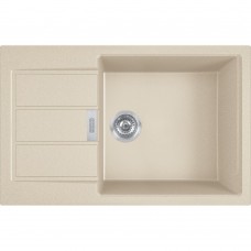 Кухонна мийка FRANKE SIRIUS 2 S2D 611-78 XL оборотна, бежева (143.0671.747) 780х500 мм.
