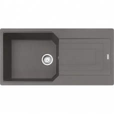 Кухонна мийка FRANKE URBAN UBG 611-100 XL оборотна, сірий камінь (114.0701.795) 1000x500 мм.