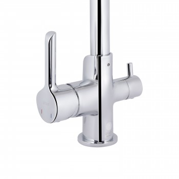 Смеситель для кухни Qtap Grand с подключением для питьевой воды QTGRA362CRM45667 Chrome
