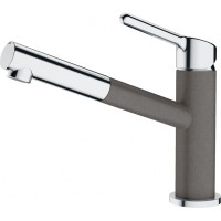 Смеситель для кухни FRANKE ORBIT Pull Out с выдвижным изливом, серый камень (115.0623.141)