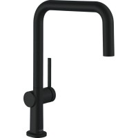 Кухонний змішувач Hansgrohe Talis M54 U 220, чорний матовий (72806670)