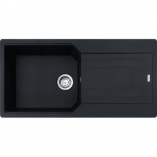 Кухонна мийка FRANKE URBAN UBG 611-100 XL оборотна, чорна матова (114.0701.796) 1000x500 мм.