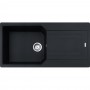 Кухонная мойка FRANKE URBAN UBG 611-100 XL оборотная, черная матовая (114.0701.796) 1000x500 мм.