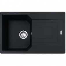 Кухонна мийка FRANKE URBAN UBG 611-78 оборотна, чорна матова (114.0701.806) 780х500 мм.