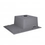 Мойка для кухни интегрированная Lidz Handmade H6350L крыло слева (LDH6350BRUL45588) Brushed Steel 3/1 мм