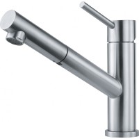 Смеситель для кухни FRANKE ORBIT Pull Out с выдвижным изливом, нерж. сталь (115.0569.461)