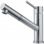 Смеситель для кухни FRANKE ORBIT Pull Out с выдвижным изливом, нерж. сталь (115.0569.461)