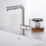 Змішувач для мийки Paffoni Light, чорний матовий (LIG285NO-MET)