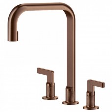 Змішувач для кухні Gessi Inciso, Copper Brushed PVD (58701708)