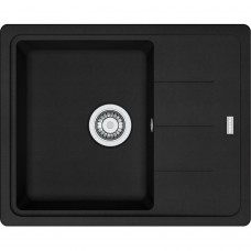 Кухонна мийка FRANKE BASIS BFG 611-62 оборотна, чорна матова (114.0667.447) 620х500 мм.