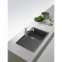 Кухонная мойка FRANKE SIRIUS 2 S2D 611-78 оборотная, черная (143.0621.190) 780х500 мм.