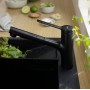Змішувач для кухні Hansgrohe Zesis M33 150 2jet з витяжним виливом, Matt Black (74800670)