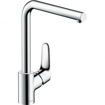 Змішувач для кухні Hansgrohe Focus 280 EcoSmart з поворотним виливом, хром (31827000)