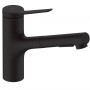 Змішувач для кухні Hansgrohe Zesis M33 150 2jet з витяжним виливом, Matt Black (74800670)