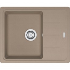 Кухонна мийка FRANKE BASIS BFG 611-62 оборотна, мигдаль (114.0306.795) 620х500 мм.