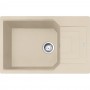 Кухонная мойка FRANKE URBAN UBG 611-78 XL оборотная, бежевая (114.0701.798) 780х500 мм.