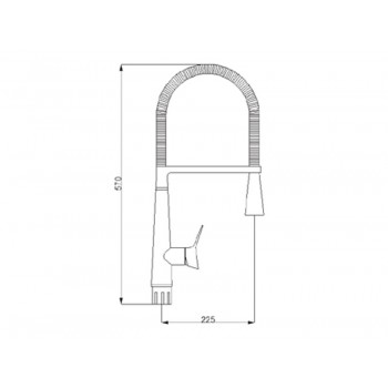 Newarc Loft 921961 Змішувач для кухні