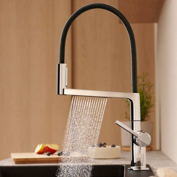 Кухонний змішувач Hansgrohe Talis M54 PowderSpray 210 3jet Semi-Pro, Chrome (72861000)