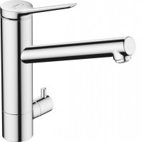 Смеситель для кухни Hansgrohe Zesis M33 200 1jet с запорным клапаном, Chrome (74808000)