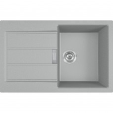 Кухонна мийка FRANKE SIRIUS 2 S2D 611-78 оборотна, сіра (143.0621.334) 780х500 мм.