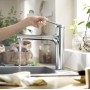 Змішувач для кухні Hansgrohe Zesis M33 160 2jet з витяжним зливом, Chrome (74801000)
