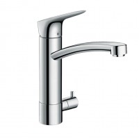 Змішувач для кухні Hansgrohe Logis M31 220 із запірним клапаном, хром (71834000)