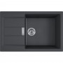 Кухонная мойка FRANKE SIRIUS 2 S2D 611-78 XL оборотная, черная (143.0621.335) 780х500 мм.