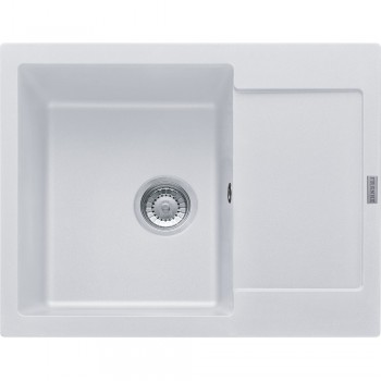 Кухонная мойка FRANKE MARIS MRG 611-62 оборотная, белая (114.0381.002) 620х500 мм.