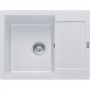 Кухонная мойка FRANKE MARIS MRG 611-62 оборотная, белая (114.0381.002) 620х500 мм.