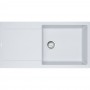 Кухонна мийка FRANKE MARIS MRG 611-97 XL оборотна, біла (114.0675.977) 970х500 мм.