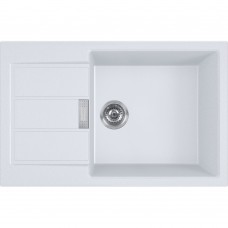 Кухонна мийка FRANKE SIRIUS 2 S2D 611-78 XL оборотна, біла (143.0621.338) 780х500 мм.