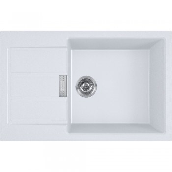 Кухонна мийка FRANKE SIRIUS 2 S2D 611-78 XL оборотна, біла (143.0621.338) 780х500 мм.