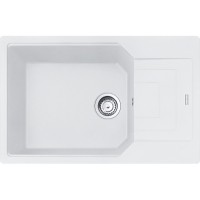 Кухонна мийка FRANKE URBAN UBG 611-78 XL оборотна, біла (114.0701.801) 780х500 мм.