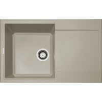 Adamant Мийка кухонна Adamant HORIZON 780х495х230 сахара-02 без отвору для змішувача та переливом