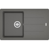 Кухонная мойка FRANKE BASIS BFG 611-78 оборотная, серый камень (114.0565.087) 780х500 мм.